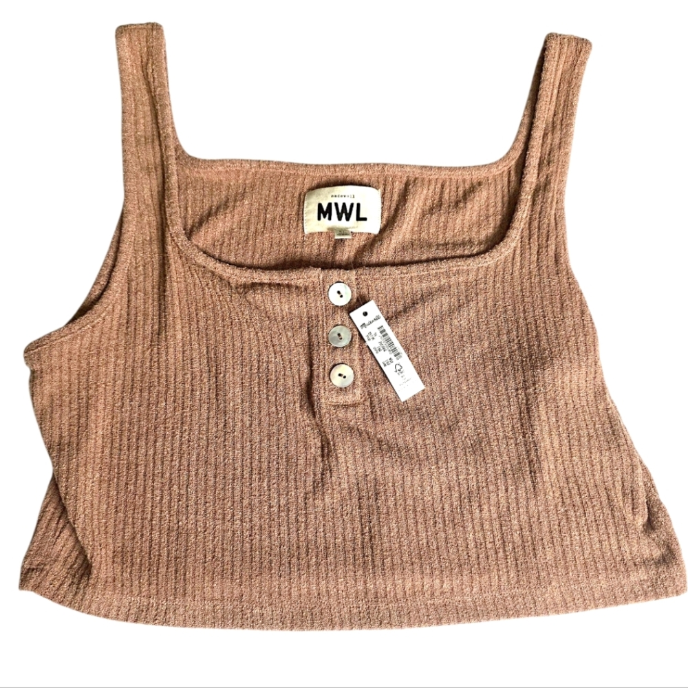 Madewell MWL Ribbed Top